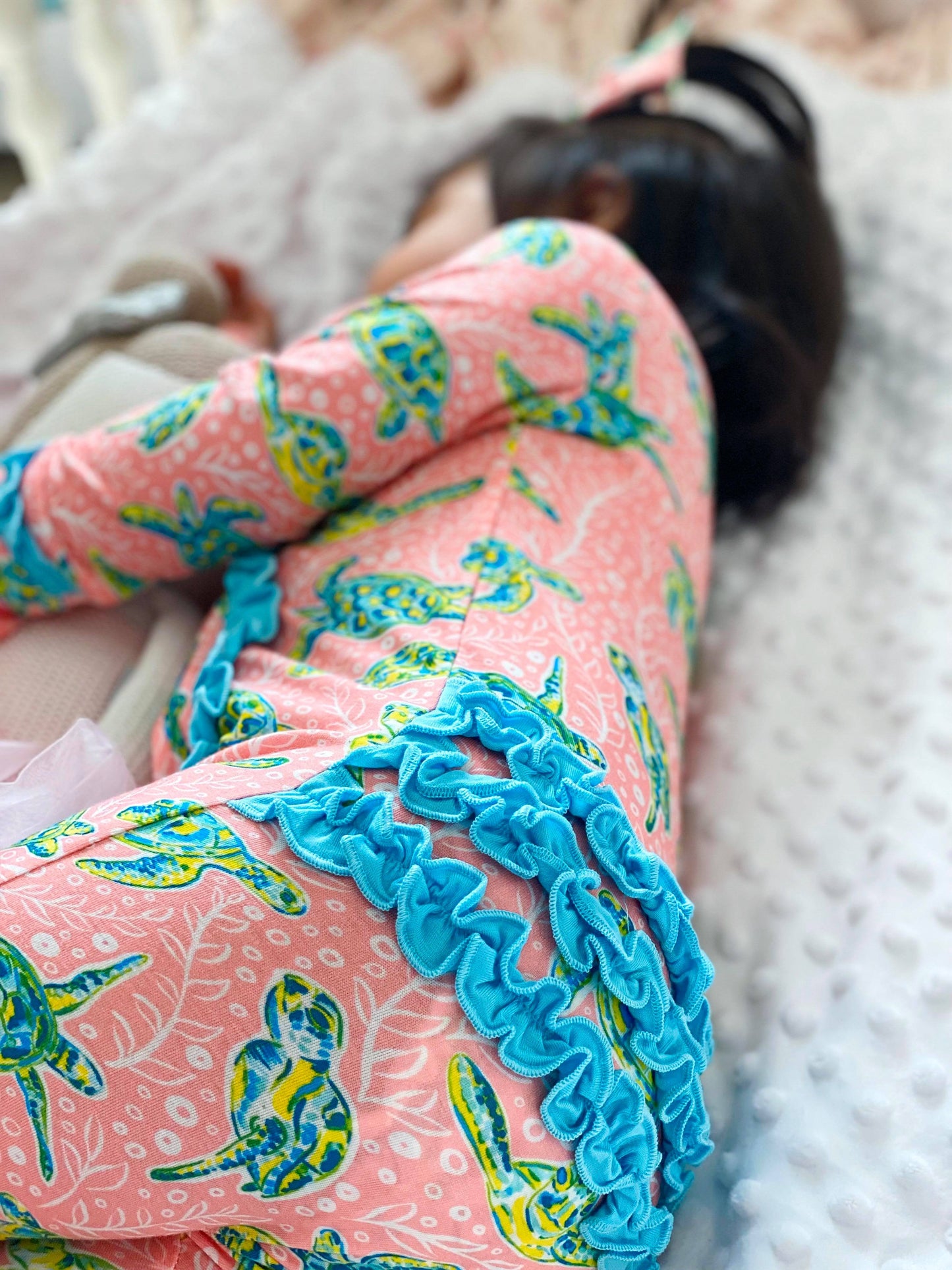 Turtles bamboo layette